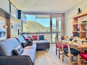 Charmant studio à Tignes proche pistes et commerces, 4 pers, balcon, TV, lave-linge - FR-1-411-164